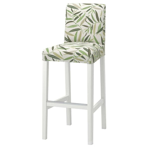 BERGMUND - Bar stool with backrest , 75 cm