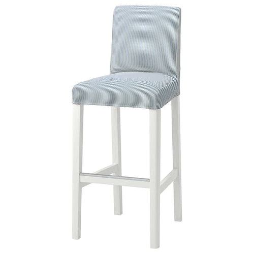 BERGMUND - Bar stool with backrest , 75 cm