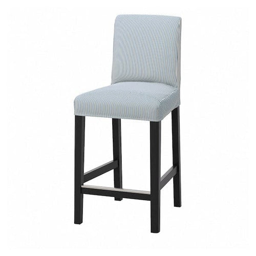 BERGMUND - Bar stool with backrest , 62 cm