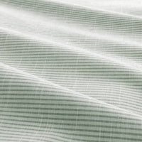 BERGPALM - Duvet cover and pillowcase, green/stripe, 150x200/50x80 cm - best price from Maltashopper.com 80423208