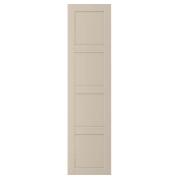 BERGSBO - Door, beige, 50x195 cm - best price from Maltashopper.com 90510945