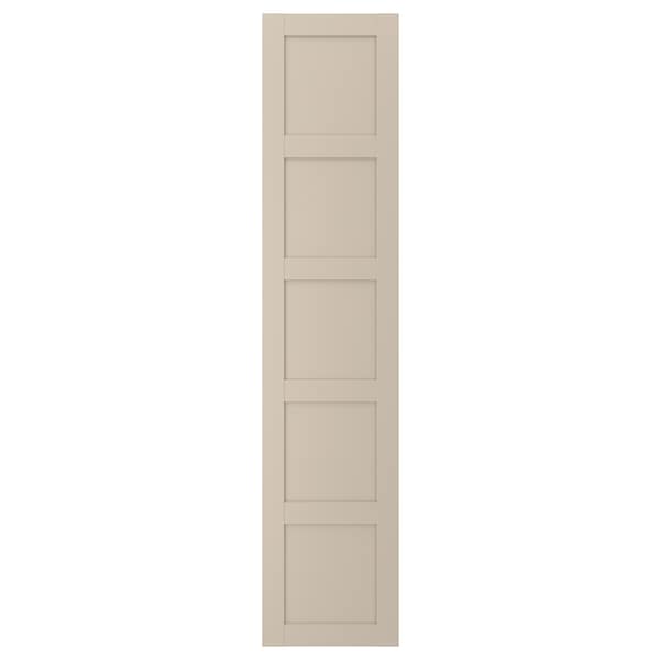 BERGSBO - Door, beige, 50x229 cm - best price from Maltashopper.com 50510947