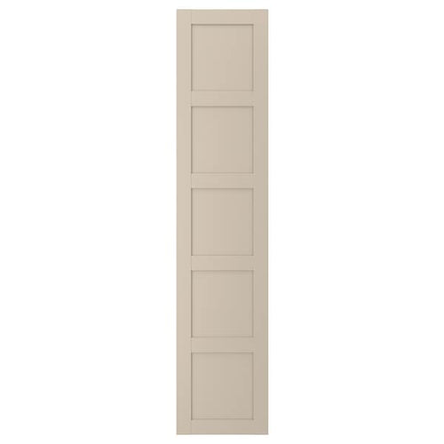 BERGSBO - Door, grey-beige, 50x229 cm
