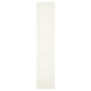 Ikea BERGSBO - Door with hinges, white, 50x229 cm