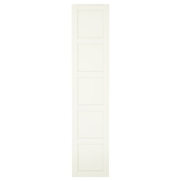 Ikea BERGSBO - Door with hinges, white, 50x229 cm