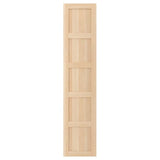 BERGSBO door, white stained oak effect, 50x229 cm