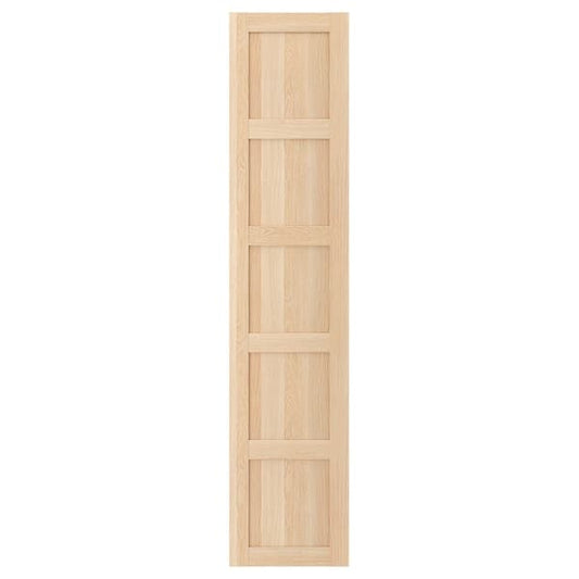 Ikea BERGSBO - Door, white stained oak effect, 50x229 cm