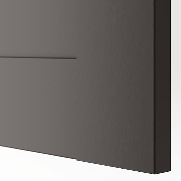 Ikea BERGSBO - Door, dark grey, 50x195 cm