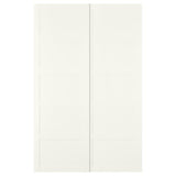 BERGSBO pair of sliding doors, white, 150x236 cm