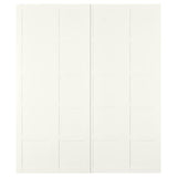 BERGSBO pair of sliding doors, white, 200x236 cm