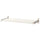 BERGSHULT / GRANHULT - BERGSHULT / GRANHULT Wall shelf, white/nickel-plated, 80x30 cm