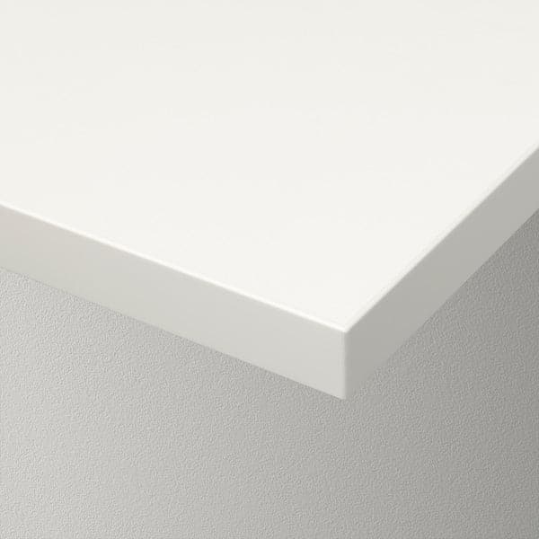 BERGSHULT / GRANHULT - Wall shelf, white/nickel-plated, 80x30 cm - best price from Maltashopper.com 69290808