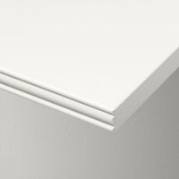 BERGSHULT / GRANHULT - Wall shelf, white/nickel-plated, 80x20 cm - best price from Maltashopper.com 39290824