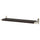 BERGSHULT / GRANHULT - BERGSHULT / GRANHULT Wall shelf, brown-black/nickel-plated, 80x20 cm