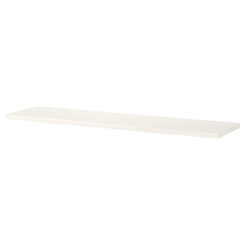 BERGSHULT shelf, white, 120x30 cm