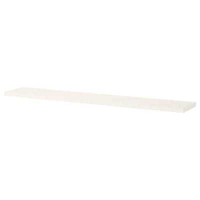 BERGSHULT - Shelf, white, 120x20 cm - best price from Maltashopper.com 50421239