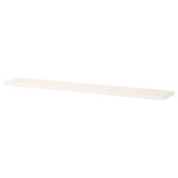 BERGSHULT - Shelf, white, 120x20 cm - best price from Maltashopper.com 50421239