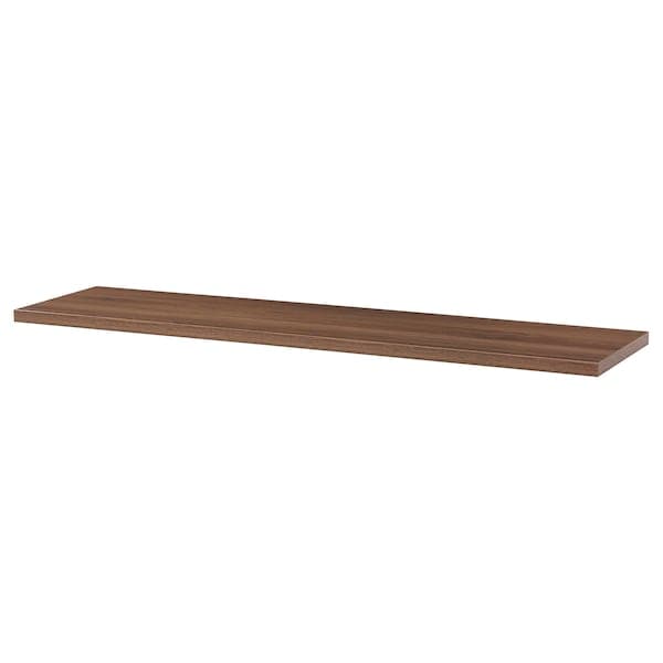 Ikea BERGSHULT - Shelf, walnut effect, 120x30 cm