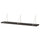 BERGSHULT / PERSHULT - BERGSHULT / PERSHULT Wall shelf, brown-black/white, 120x20 cm