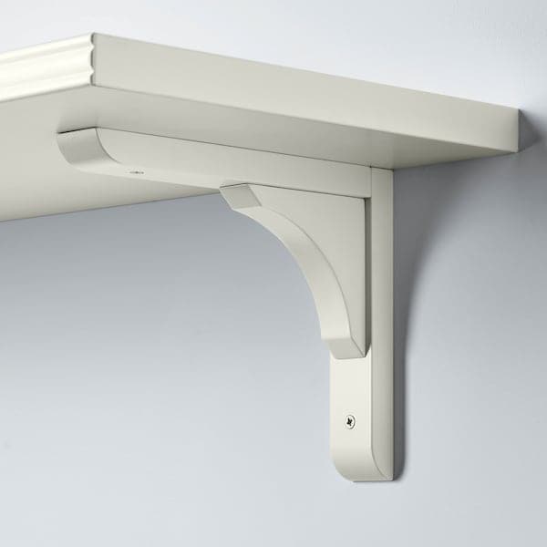 Ikea BERGSHULT / RAMSHULT - Wall shelf, white, 80x30 cm