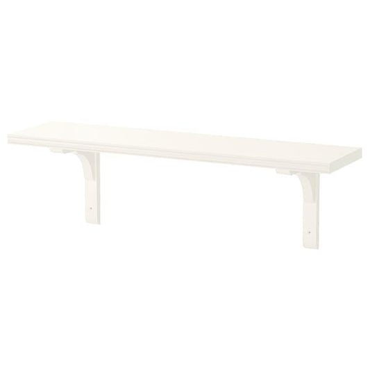 Ikea BERGSHULT / RAMSHULT - Wall shelf, white, 80x20 cm