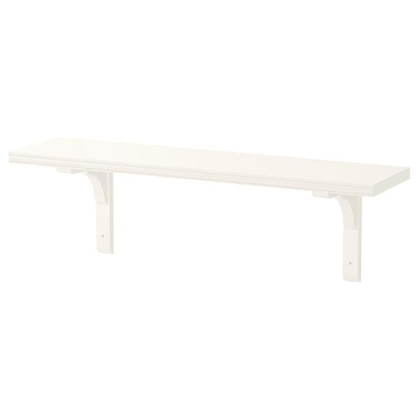 BERGSHULT / RAMSHULT - Wall shelf, white, 80x20 cm