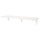 BERGSHULT / SANDSHULT - BERGSHULT / SANDSHULT Wall shelf, white/white stained aspen, 120x30 cm