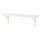 BERGSHULT / SANDSHULT - BERGSHULT / SANDSHULT Wall shelf, white/white stained aspen, 80x20 cm