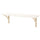 BERGSHULT / SANDSHULT - BERGSHULT / SANDSHULT Wall shelf, white/aspen, 80x20 cm