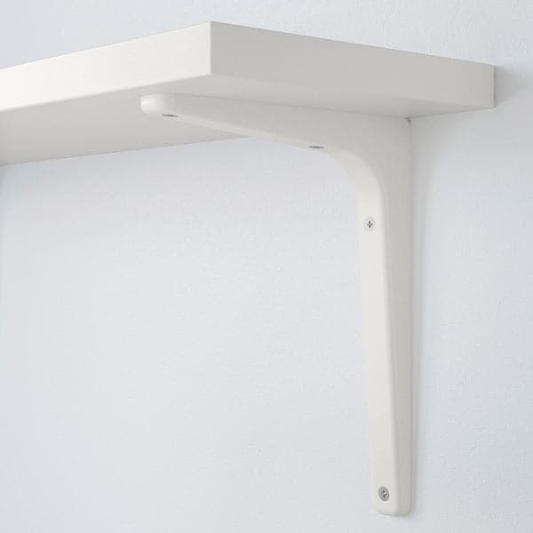 Ikea BERGSHULT / TOMTHULT - Shelf with bracket, white, 80x30 cm