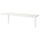 BERGSHULT / TOMTHULT - BERGSHULT / TOMTHULT Shelf with bracket, white, 80x20 cm