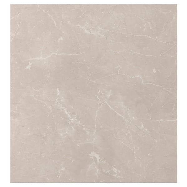 Ikea BERGSVIKEN - Door, marble-effect beige, , 60x64 cm