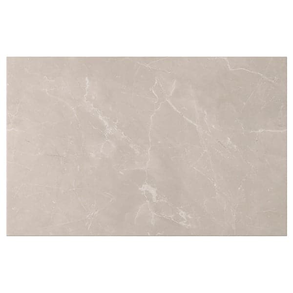 Ikea BERGSVIKEN - Door/drawer front, marble-effect beige, , 60x38 cm