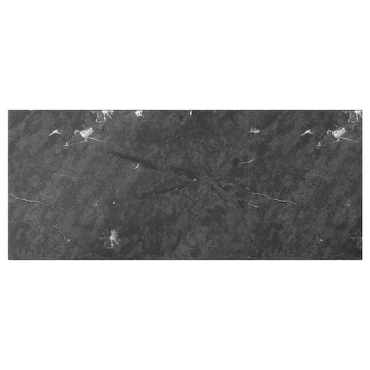 Ikea BERGSVIKEN - Drawer front, black marble effect, 60x26 cm