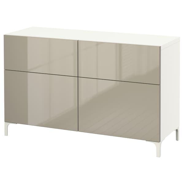 BESTÅ - Combination + doors/drawers , 120x40x74 cm - best price from Maltashopper.com 89195315
