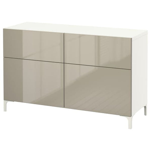BESTÅ - Combination + doors/drawers , 120x40x74 cm