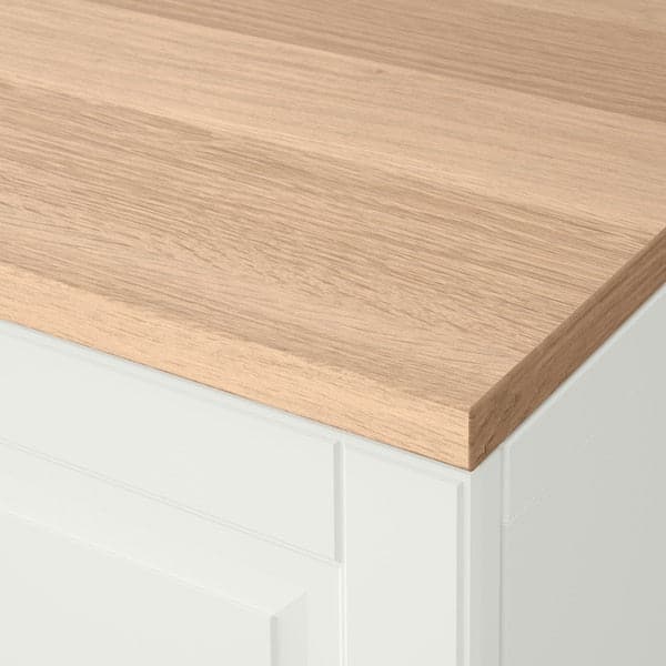 BESTÅ - Storage combination w doors/drawers, white Smeviken/Ostvik/Kabbarp white clear glass, 120x42x240 cm - best price from Maltashopper.com 39412811