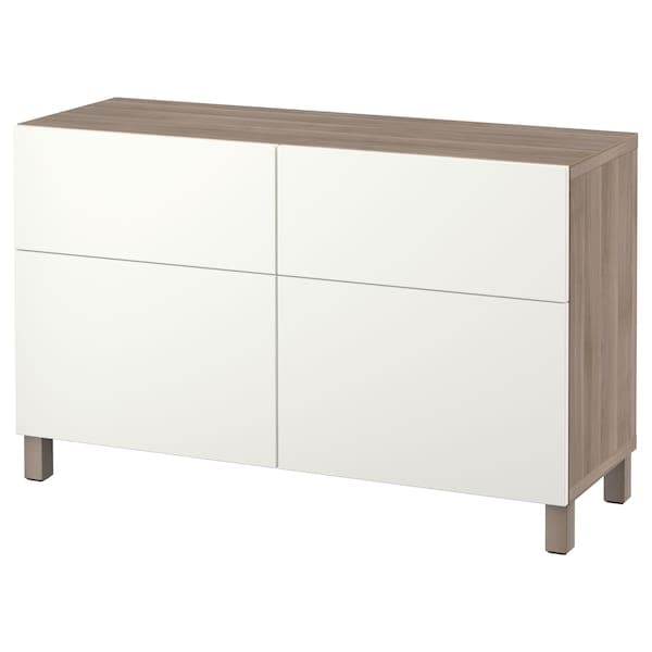 BESTÅ - Combination + doors/drawers , 120x42x74 cm - best price from Maltashopper.com 89195283