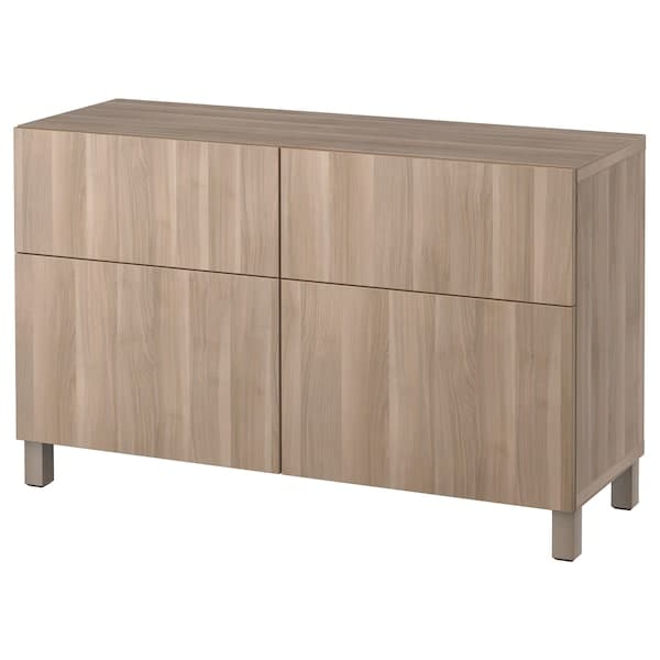BESTÅ - Combination + doors/drawers , 120x42x74 cm - best price from Maltashopper.com 99412592