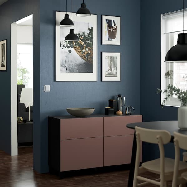 Ikea BESTÅ - Combination + doors/drawers , 120x42x74 cm