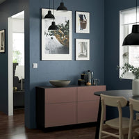 BESTÅ - Combination + doors/drawers , 120x42x74 cm - best price from Maltashopper.com 79440237