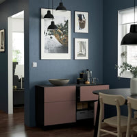 BESTÅ - Combination + doors/drawers , 120x42x74 cm - best price from Maltashopper.com 89421530