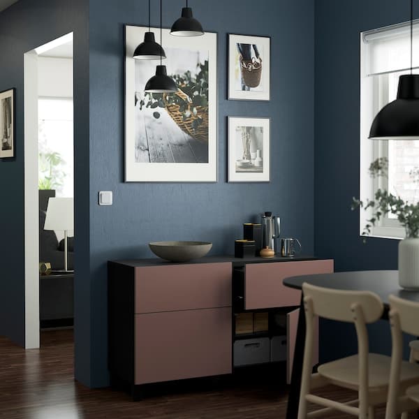 Ikea BESTÅ - Combination + doors/drawers , 120x42x74 cm