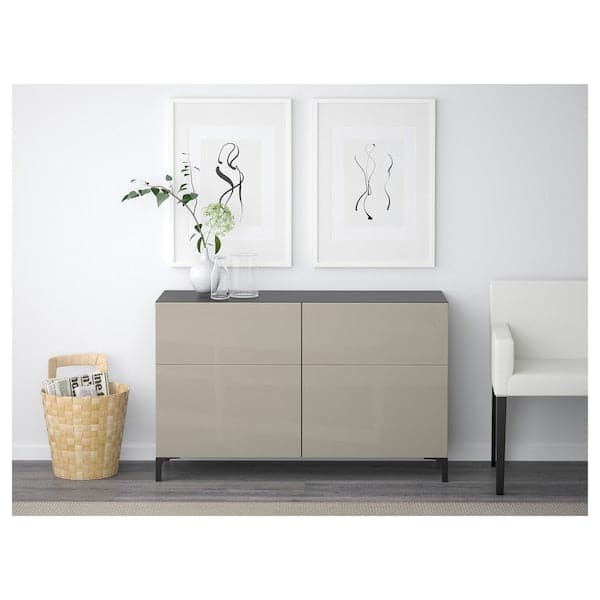 BESTÅ - Combination + doors/drawers , 120x40x74 cm - best price from Maltashopper.com 99195268