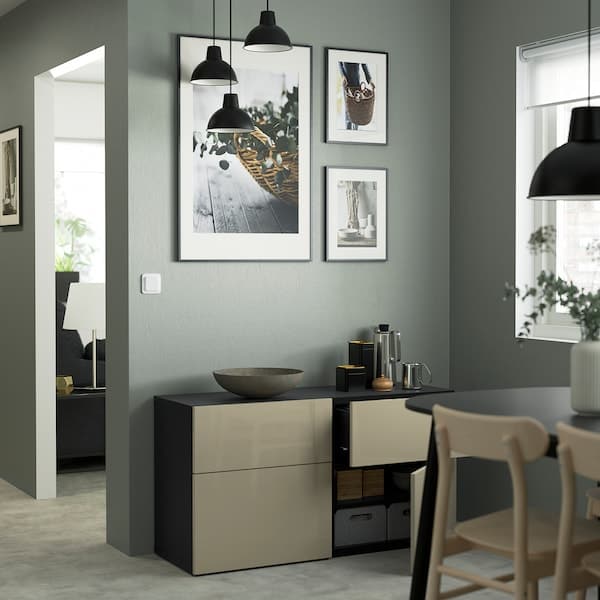 BESTÅ - Combination + doors/drawers , 120x42x65 cm - best price from Maltashopper.com 39324683