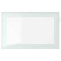 BESTÅ - Wall-mounted cabinet combination, white Glassvik/white/light green clear glass, 60x22x38 cm - best price from Maltashopper.com 89489172