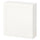 BESTÅ - Wall-mounted cabinet combination, white/Hanviken white, 60x22x64 cm