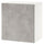 BESTÅ - BESTÅ Wall-mounted cabinet combination, white Kallviken/light grey concrete effect, 60x42x64 cm