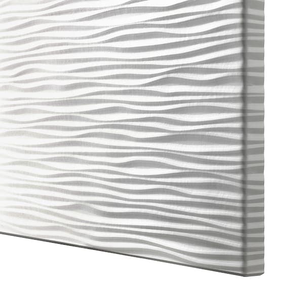 BESTÅ - Wall-mounted cabinet combination, white/Laxviken white, 120x42x38 cm - best price from Maltashopper.com 49439848