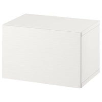 BESTÅ - Wall-mounted cabinet combination, white/Laxviken, 60x42x38 cm - best price from Maltashopper.com 59430866